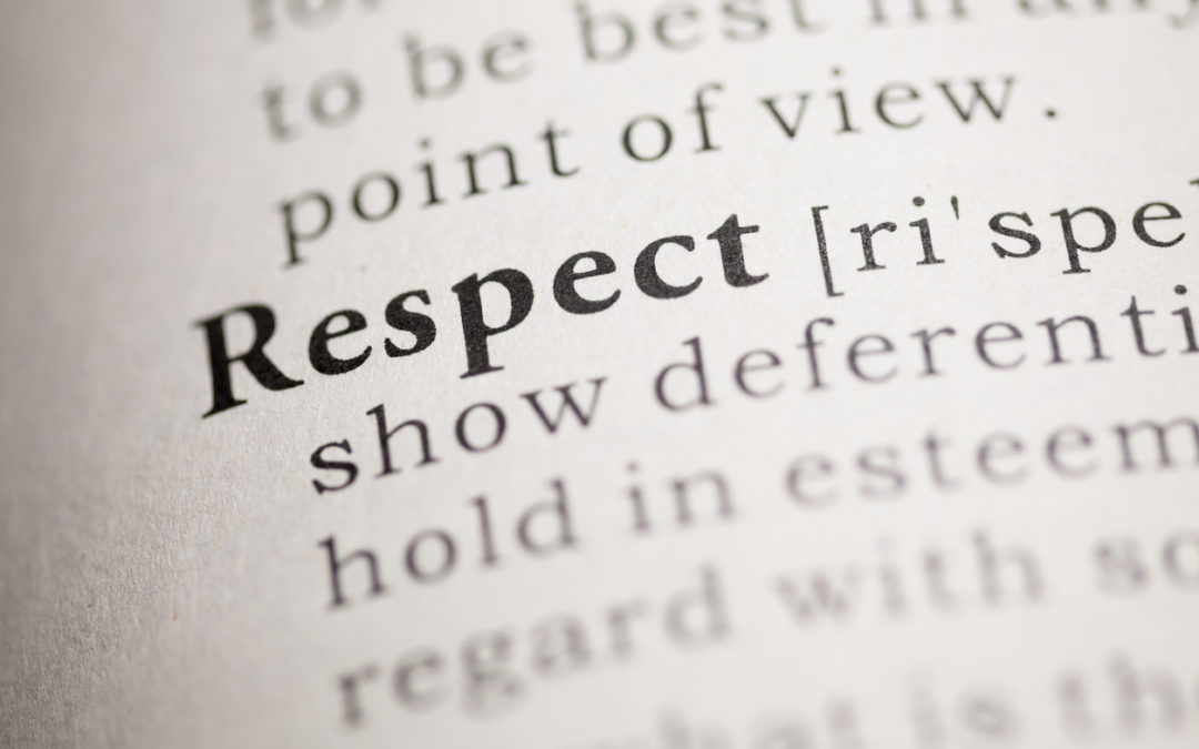 Respect… Worthy of a Book!